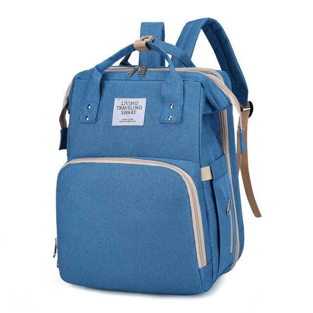 Blue Mommy Diaper Bag