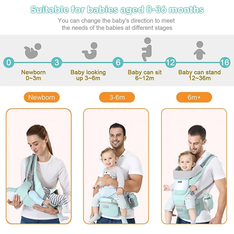 4-in-1 baby and toddler carrier