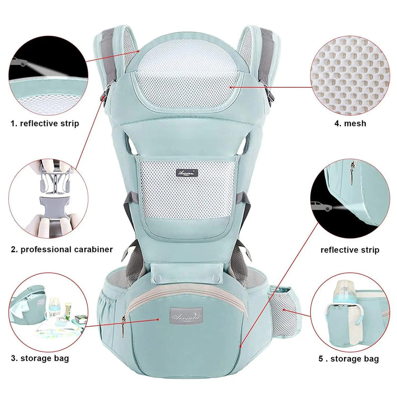 4-in-1 baby and toddler carrier